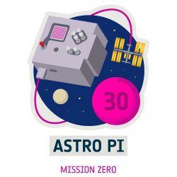 Logo of Mission Zero, part of the European Astro Pi Challenge