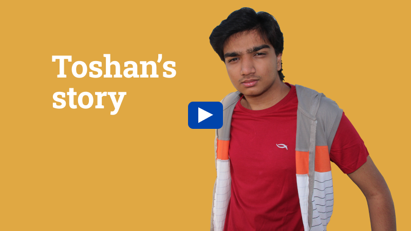 Toshan’s story