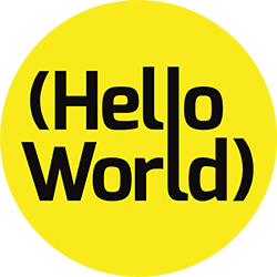 Hello World logo.
